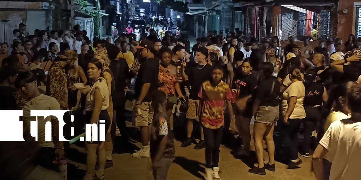 canaltn8's tweet photo. #AHORA | A pocos minutos de iniciar el tradicional Tulululú. Con esta actividad se da el cierre de las festividades del May Pole. 

Este año, el arco y recorrido parten del barrio Cotton Tree hacia el barrio Old Bank.

#Nicaragua #MayPole https://t.co/iHVD3t2TIs