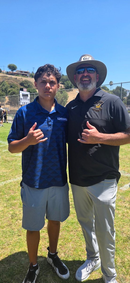 DominickK_2028's tweet photo. Thank you @Poetfootball @CoachLucasGovan @Coach_CoryWhite for the opportunity to compete. 
@NickRolovich https://t.co/yGwZ7kcYp5