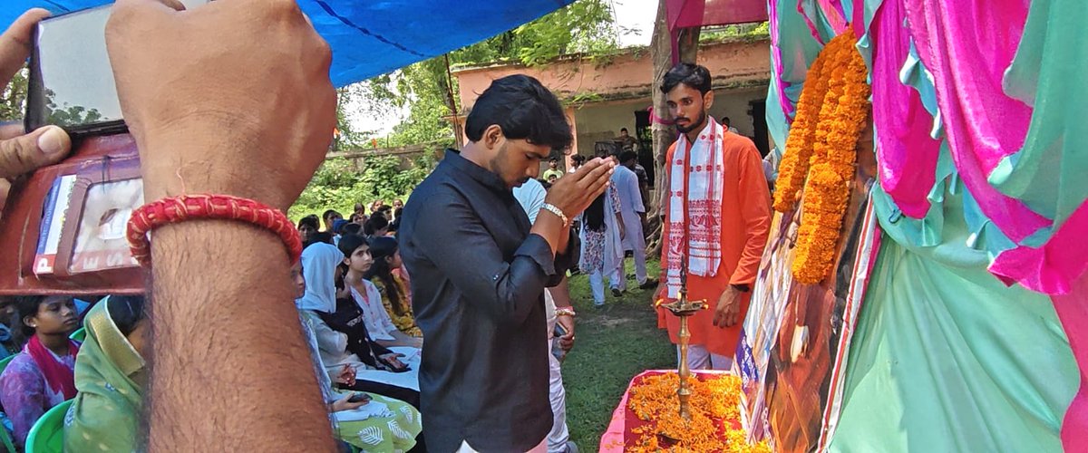 Sourabh__guptaa's tweet photo. अखिल भारतीय विद्यार्थी परिषद नगर इकाई तालझारी 
के द्वारा मनाया गया प्रतिभा सम्मान समारोह कार्यक्रम2026 "नगर मंत्री सौरभ गुप्ता"
#studentforseva 
#StudentsUnity 
#abvpvoice 
#abvpvoice https://t.co/mOT4gCgCk9