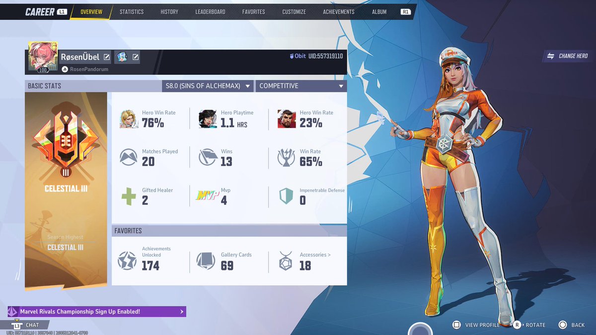 MournDesolation's tweet photo. Looking for people to play with on Rivals! I'm on console, I don't mind pc but I prefer console lobbys. I play tank and support, I play dps for fun. #MarvelRivals https://t.co/5lSyaCmNo5