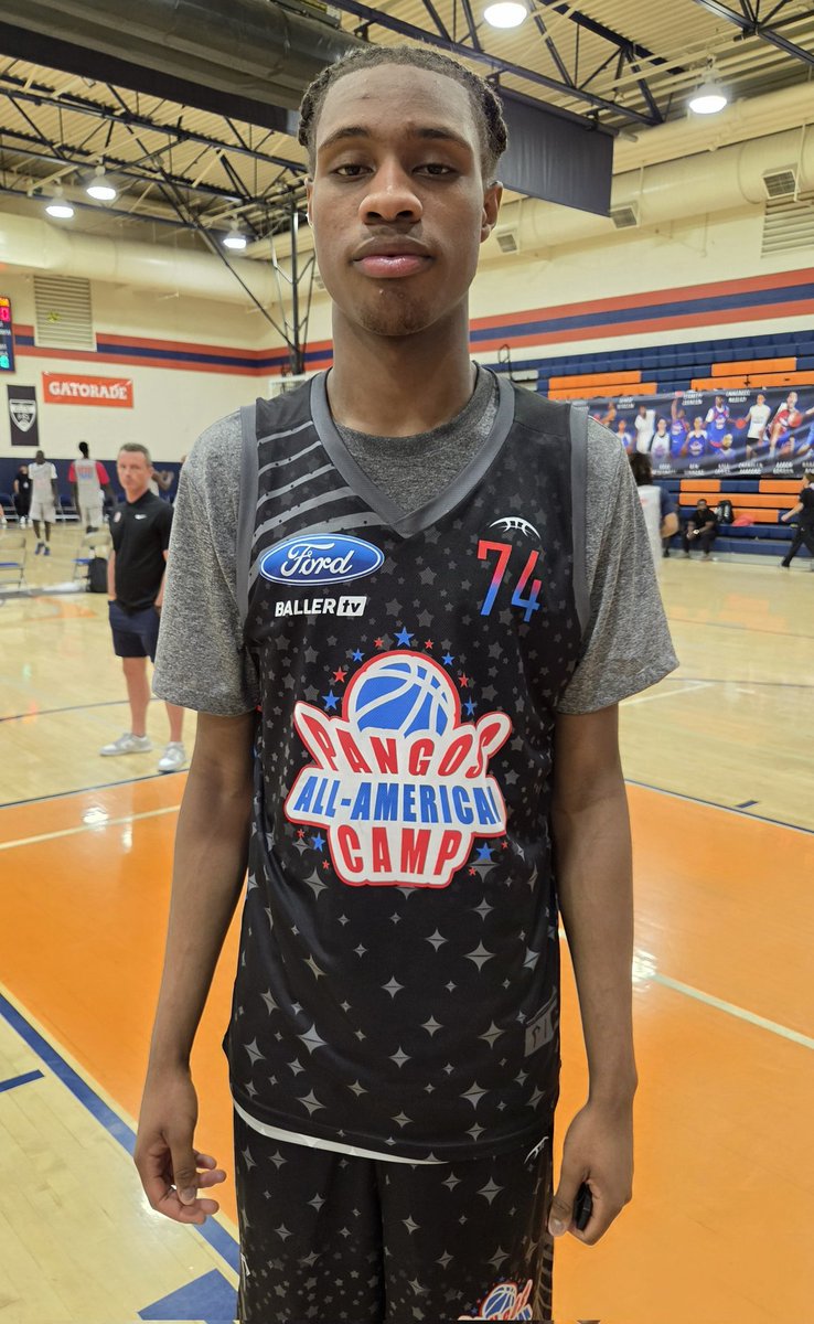 trigonis30's tweet photo. 2026 @PangosAACamp Notes: one of the most touted players here is 6-8 2027 Moussa Kamissoko (Long Island Lutheran/NY). Versatile and skilled swingman with length is an excellent rebounder &amp; underrated facilitator. Top
 10 prospect in 2027
@NBNMagazine https://t.co/q80DucqrKy