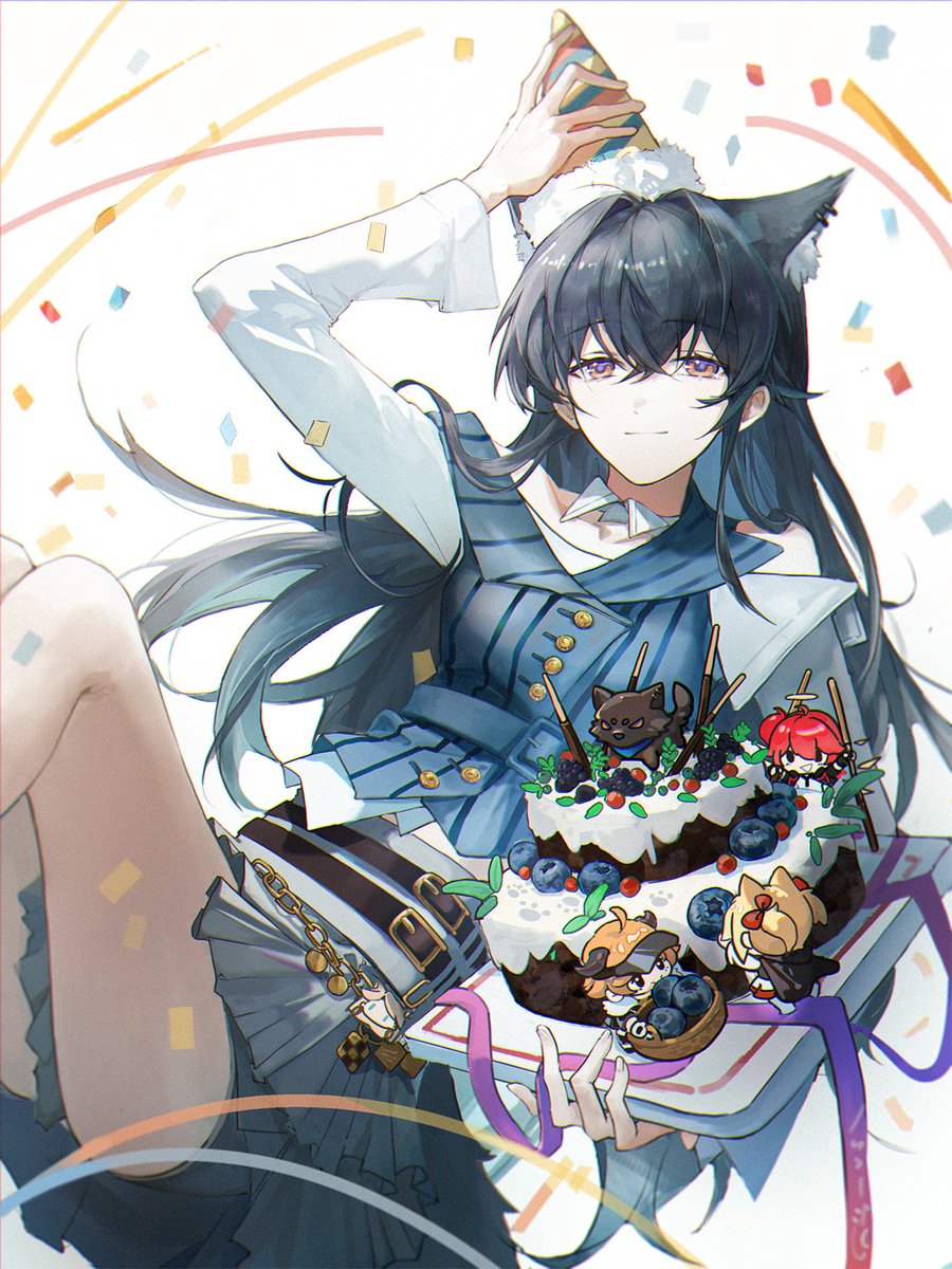 korisu_0302's tweet photo. #Arknights #アークナイツ #明日方舟
生日快乐，德克萨斯 https://t.co/qgHMxcCLot