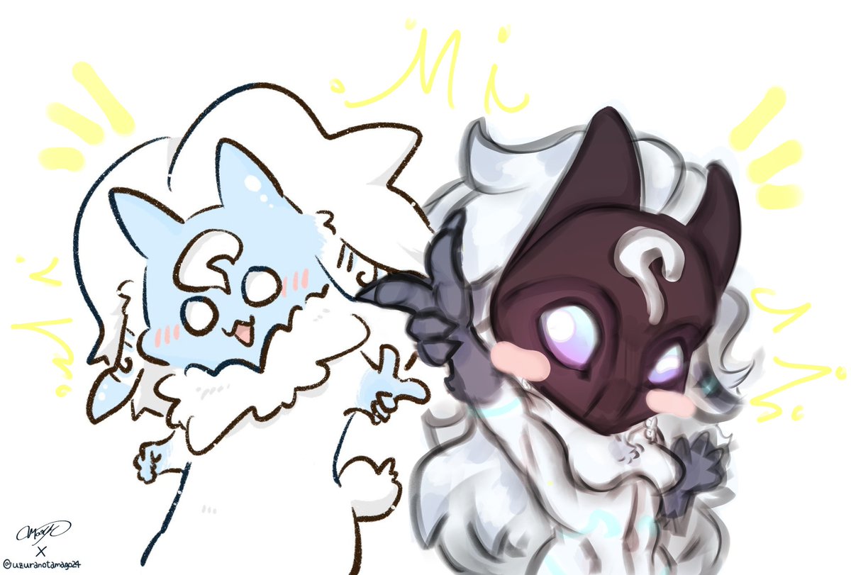 Marty_art09's tweet photo. ✨️KINDRED COLLABORATION✨️ :O Thank you so much to @uzuranotamago24 for they're amazing drawing and for collaborating with me! :D it turned out beautiful😌✨️
#kindred #lolfanart #LeagueOfLegendsFanArt https://t.co/cgz7IpJ5vs