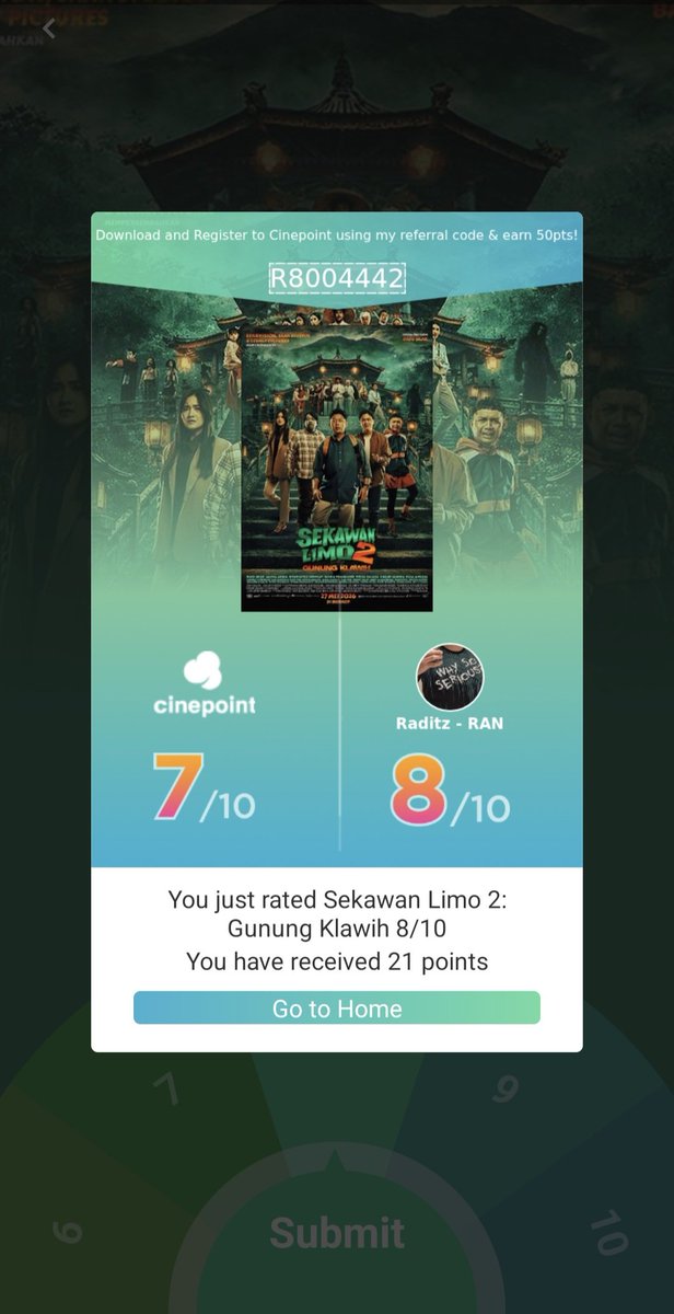 raditz87's tweet photo. 109. Sekawan Limo 2: Gunung Klawih
#SekawanLimo2GunungKlawih
#SekawanLimo2
@cinepoint_ @Starvisionplus @KotaCinemall https://t.co/wGuFGWRkfQ