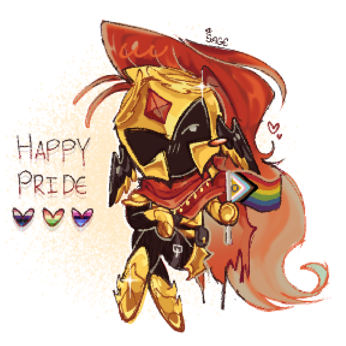 d3rlord3shelmet's tweet photo. happy pride month from d3rlord3 cause you gay or whateva #sfawtde #pridemonth https://t.co/YUrXBOxHfN