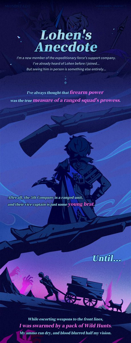 GenshinUniverse's tweet photo. Lohen's Anecdote 

#GenshinImpact https://t.co/CzZwwvggYJ