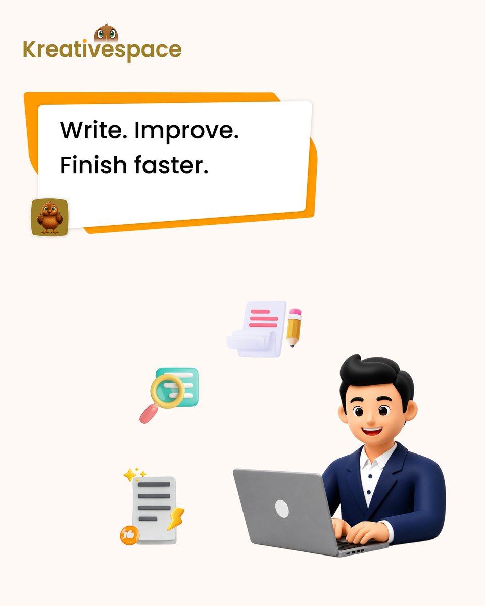 kreativespaceai's tweet photo. Less confusion, more clarity. Everything you need to write better is right here.

#Kreativespace #writingtools #productivity #creators #writingtips https://t.co/nZGMFSF0ZK