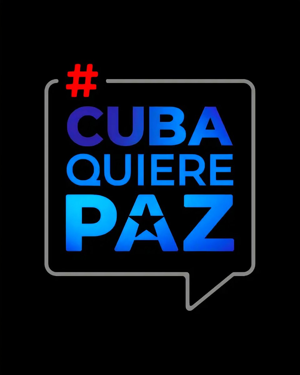 Vilma04122001's tweet photo. La paz es el derecho del pueblo a construir su propio destino sin injerencias ni bloqueos.
#NoMásBloqueo
#EliminenElBloqueo https://t.co/bckcwgB5wA