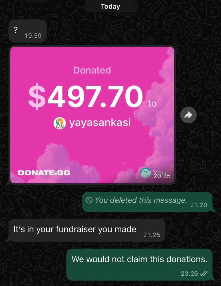 riogiantpanda_'s tweet photo. They are now aware about the situation and the ill actions and intentions of this particular community, and refuse to accept any donations/ gifts given by them.

We are meeting @TSI_Bogor directors and teams tomorrow for a deeper discussion for what we can do together. https://t.co/jahcwy8e8T