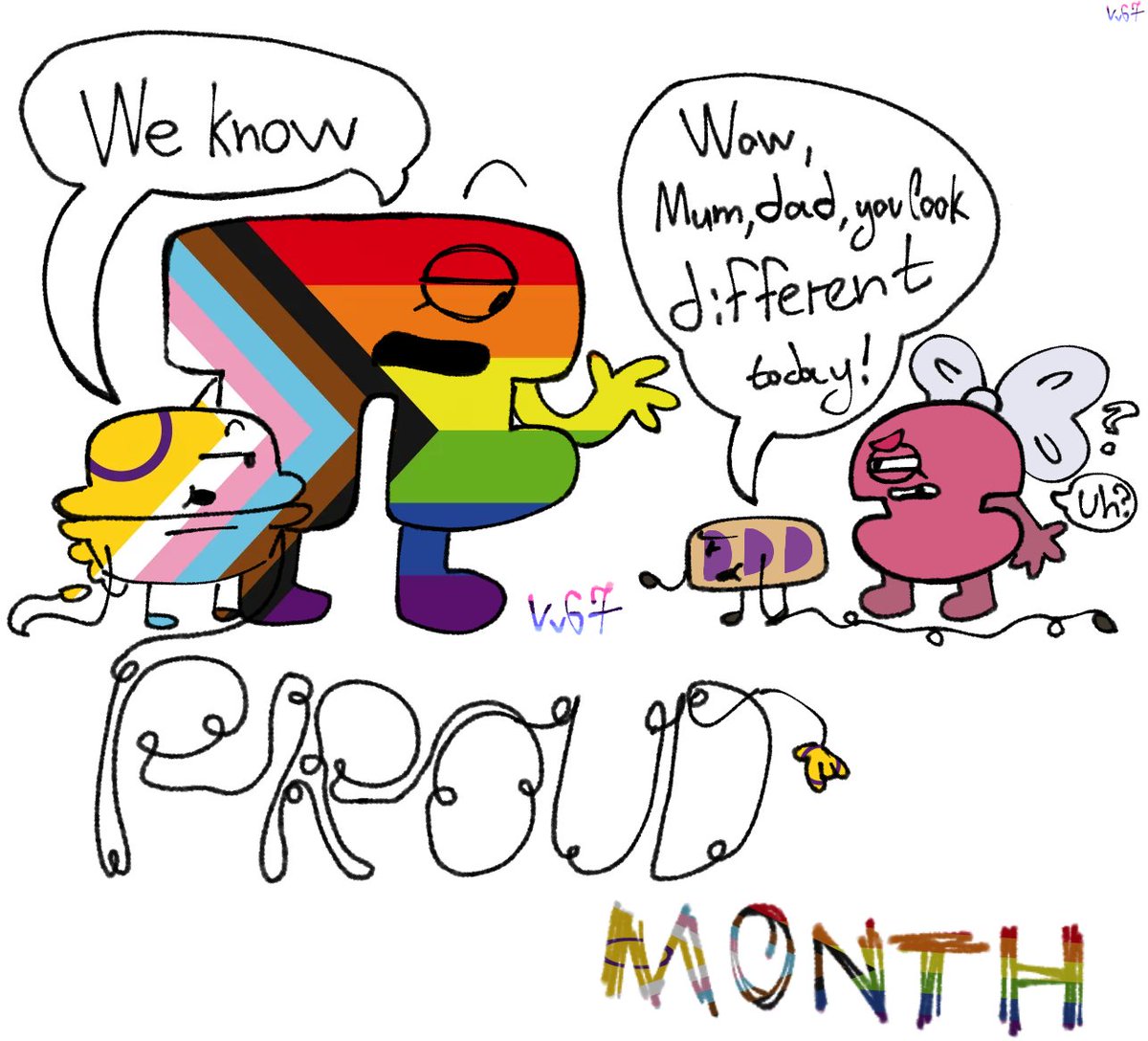 Viktoriavika67's tweet photo. Happy Pride Month, ig.
#bfdi #bfb #tpot #xfohv #pie #pi #pipie https://t.co/R1f8fEaybv