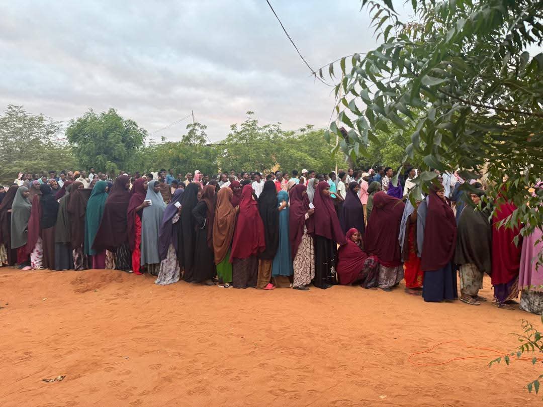 ORC35's tweet photo. People in the Somali Regional State are casting their votes as polling stations opened on Monday morning, June 1, 2026.  #EthiopiaElections 
#Sudan #Tanzania #Burundi #Rwanda #Uganda #kenya #Somalia #Djibouti #Ethiopia #HOA #Israel #Iran #USA #China #India #Australia https://t.co/TMhyTfopmv