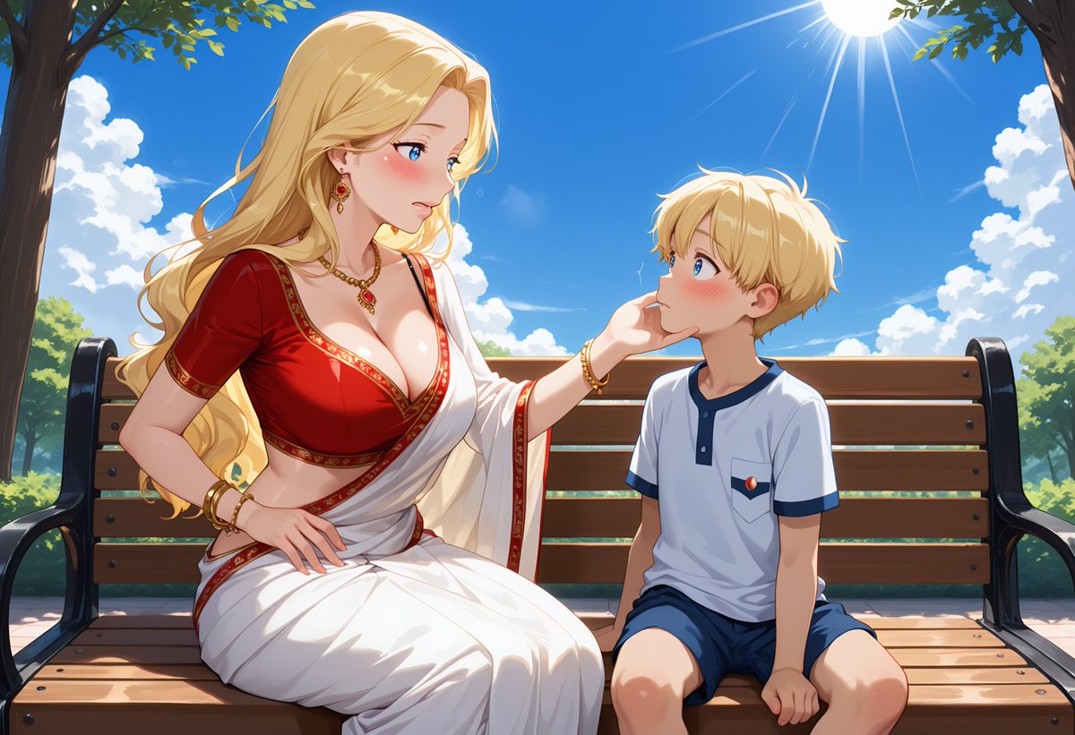 PRCbubu's tweet photo. #anime #ai #aiイラスト #aiart #commissions #oc #original #saree #インド服 #ラリー #openforcommission #blonde #blueeyes #母子 #オリジナル #コミッション #かわいい #青空 #美少女 #熟女 #母親 #男の子
母と息子の美しい絆 https://t.co/hHmTI3MgP1