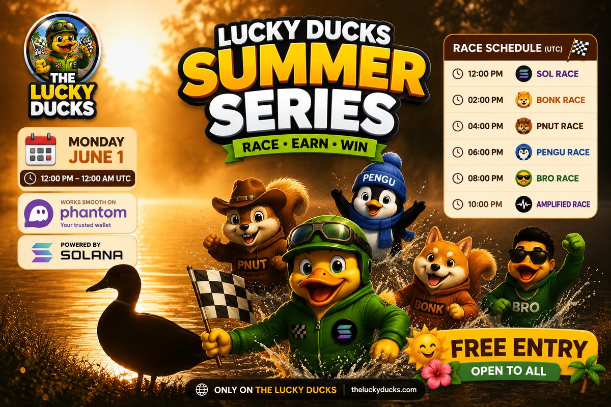 The Lucky Ducks tweet media