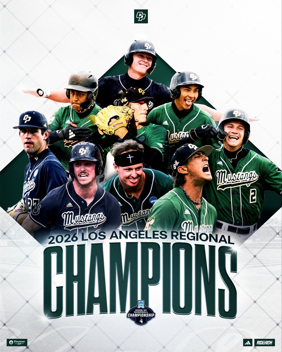 CalPolyBSB's tweet photo. EARNED IT IN LA.
TICKET PUNCHED TO SUPERS. 🎟️

#RideHigh https://t.co/30C9fSuNOc