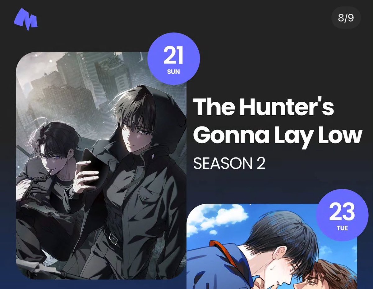 uijaee's tweet photo. S2 OF THE HUNTER 😭🎉🎉 THEY ARE FINALLY BACK JUNE 21 !!!!
#thgll #헌터는조용히살고싶다 #헌조살 #사영의재 https://t.co/kTZos3OxSL