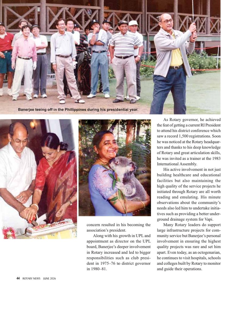 RCThaneHills's tweet photo. Past Rotary International President Kalyan Banerjee's biography's review by our Past President Atul Bhide in Rotary International's offcial Regional Magazine Rotary News June issue, a matter of pride for our Club. @Rotary @JohnHewko @bhideatul @UPLLtd
https://t.co/9pc6QUlM6F https://t.co/cIpYzRy2ob