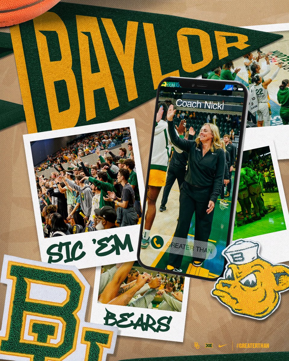 BaylorWBB's tweet photo. 2028’s, come be great📞🐻

#SicEm | #GreaterThan https://t.co/XNjXVPydBc