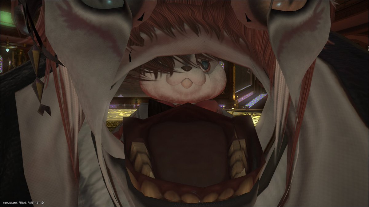 41raco's tweet photo. ロスガルの口からこんにちは😃

ちゃんと作り込まれててスゴーイ https://t.co/V2iH7zFAXr