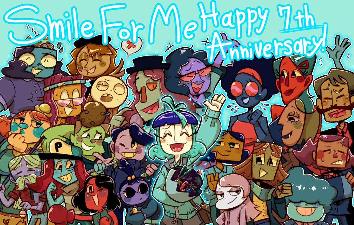 coha_pon's tweet photo. #SmileForMegame 
ちょっと遅れてしまったけど、Smile For Me7周年おめでとうございます〜！！🎉🎉 https://t.co/mltBjViXuX