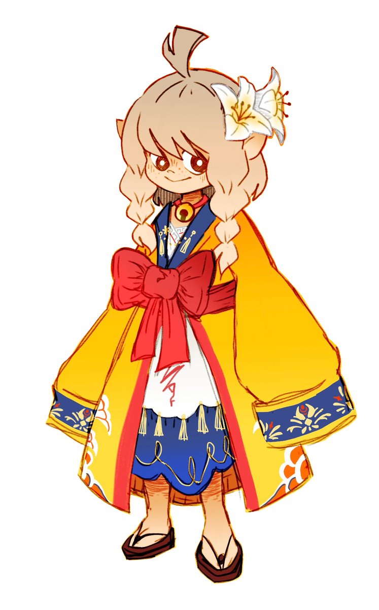 Clover584's tweet photo. Thought I’d share some very old sketch art of my lalafell I made back in 2024!

Her name is Chowiki Avkit! <3

She shares the same name as my Ditto! 

#ChowikiArt #ffxiv https://t.co/zgshQZolTR