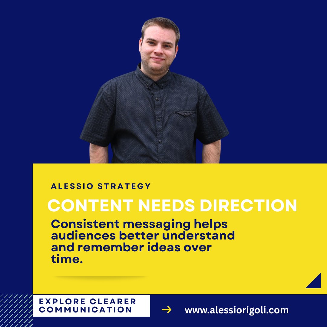 Alessio_Rigoli's tweet photo. Visibility grows through clarity and relevance.
#SEOInsights #ContentStrategy #WorkflowSystems #DigitalPresence #BrandClarity #MarketingInsights https://t.co/FzaWm1ksrg