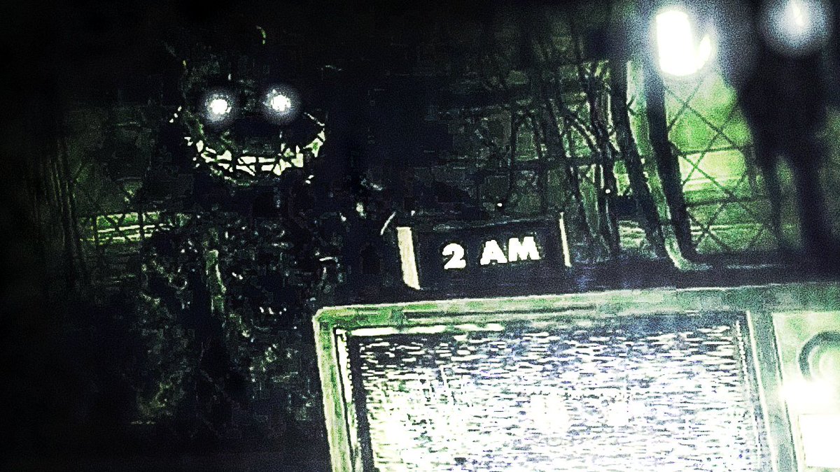 CheeZPuffZ2's tweet photo. New vid posted! I hope ya'll enjoy as I've revisited Rec Room and had played an amazing Fanmade Remake of FNAF 3! Playing through Nights 1-Nightmare in VR! 
https://t.co/qqWW7MZuwE https://t.co/SW0UsCSnxm