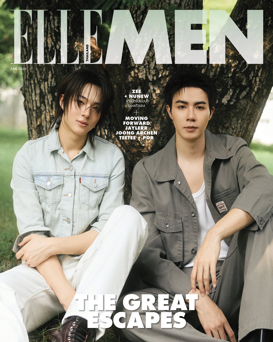 ELLE MEN Thailand tweet media