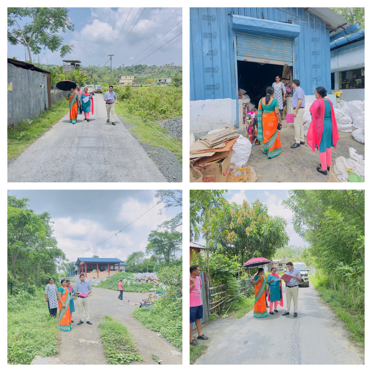 AC_Rangat's tweet photo. On 30.5.2026, Shri Deepanshu Vohra, AC Rangat along with Pradhan GP Rangat &amp; JE(PRI) inspected rural infra projects. Community assets assessed for quality, durability &amp; utility. GP reaffirmed timely completion of works in coordination with Admin.
#RuralDevelopment #GoodGovernance https://t.co/YPTdm9cY3n