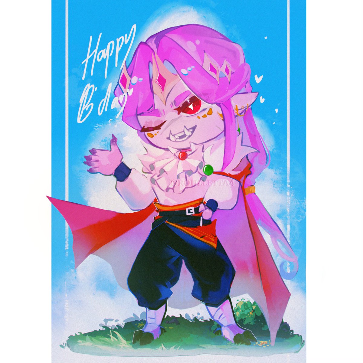 Roulletta4's tweet photo. Happy birthday Technoblade!🐷👑 https://t.co/VphrUciEMU