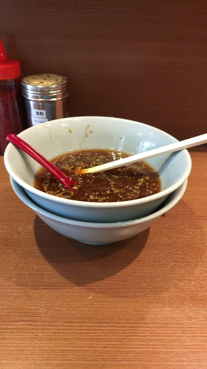 ranjun31's tweet photo. Ramen Base046@横須賀中央

つけ麺（￥1,100）
野菜　アブラ

仕事で近くまで来たので。
ごちそうさまでした https://t.co/AcyuahmMRk