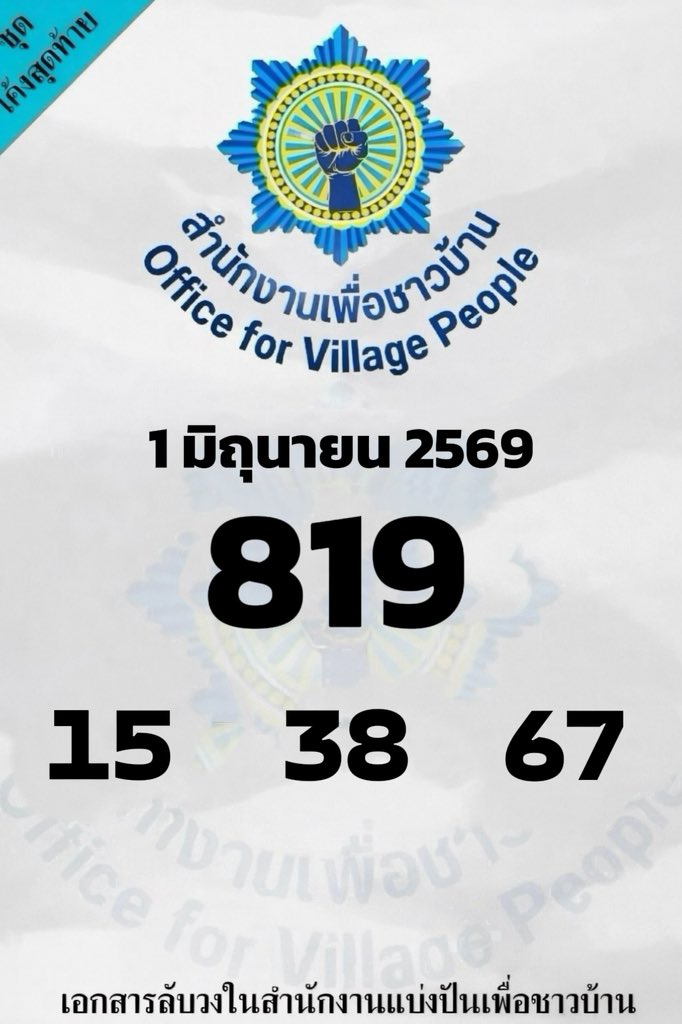 mini66889's tweet photo. 🇹🇭 เเนวทางหวยไทยงวดนี้ 1 มิถุนายน 2569 เห็นมีบุญมากครับ 🇹🇭

กดใจ + กดรีทวิต คอมเม้น สาธุ 99
🧧 จะมีบุญใหญ่ ถูกหวย เฮงๆปังๆ

🔔 พิกัดซื้อหวยบาทละ 1,000 : https://t.co/5ZfWpnWRTM

#หวยงวดนี้ #หวยรัฐบาล #หวยรัฐบาลไทย #หวยไทย #หวยเด็ดงวดนี้ #หวย https://t.co/ouw3vR337o