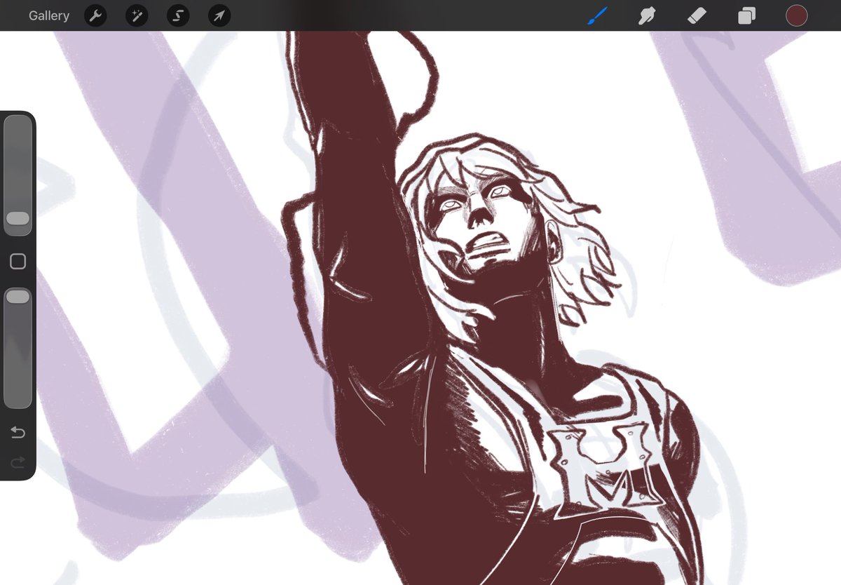 quirkred's tweet photo. He-Man WIP because I'm excited for the movie 💃 https://t.co/8k0Jc4u22n