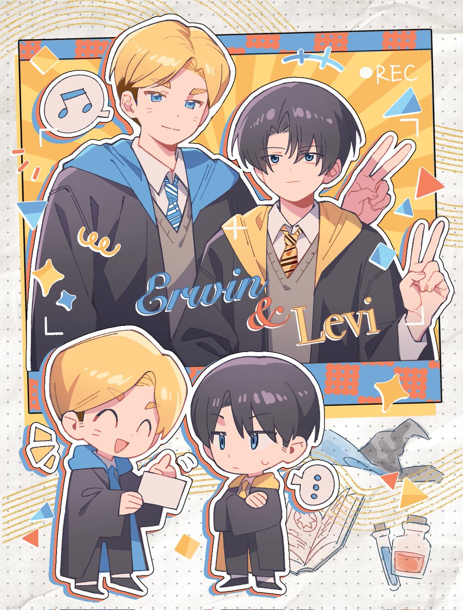 manzhu1121's tweet photo. ＃团兵 #エルリ #에루리 #eruri 
儿童节快乐～ https://t.co/oEwBIUgMON