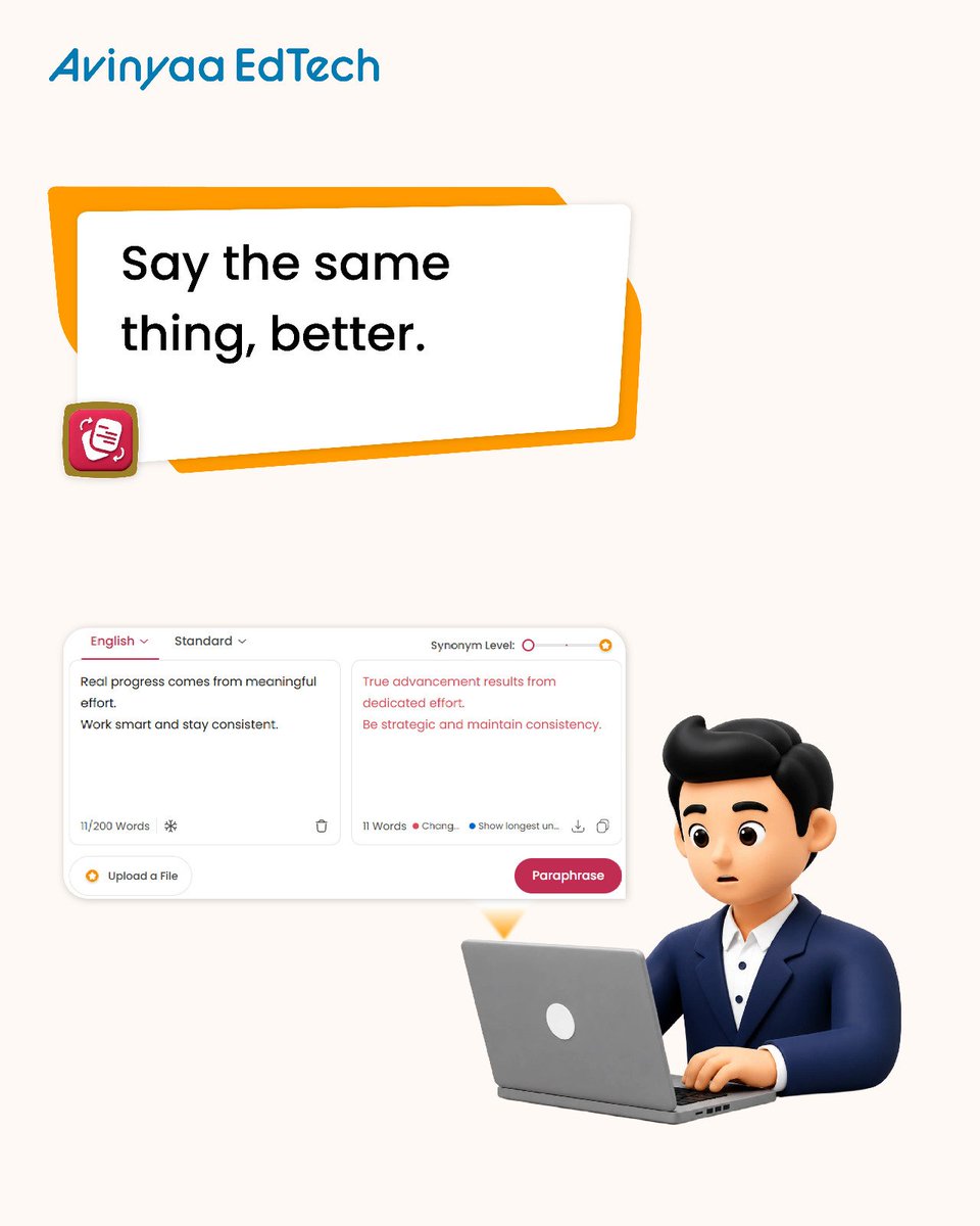 AvinyaaEdtech's tweet photo. Less confusion, more clarity. Everything you need to write better is right here.

#Kreativespace #writingtools #productivity #creators #writingtips https://t.co/SJEmzBKtzt