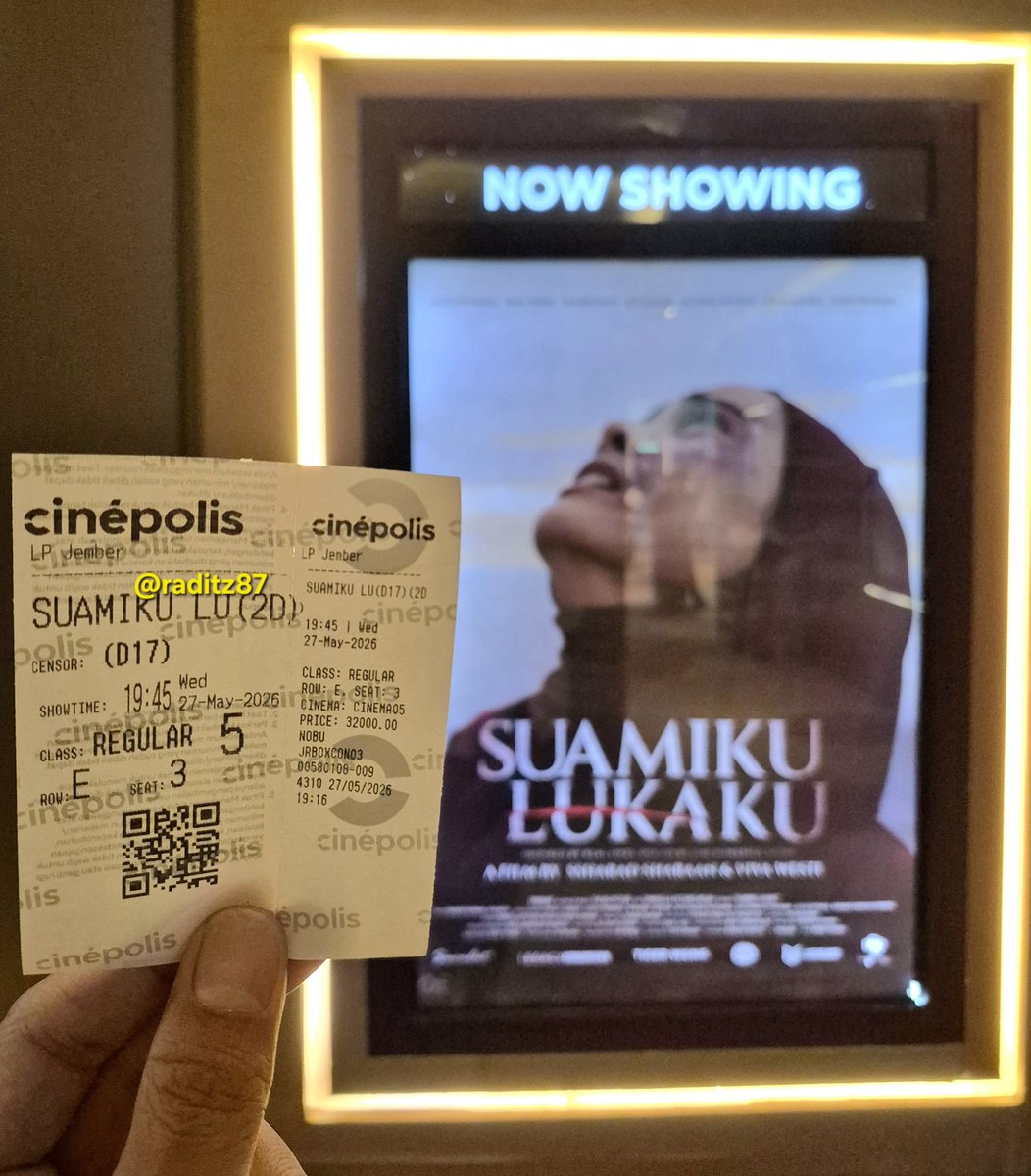 raditz87's tweet photo. 111. Suamiku Lukaku
#SuamikuLukaku
@cinepoint_ @cinepolisID https://t.co/g6j1StqaSh
