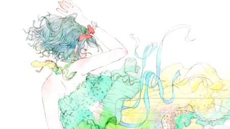 「たゆたう、古いですが今も好きな作品です。 フルサイズは⇨」|渡邊 春菜のイラスト