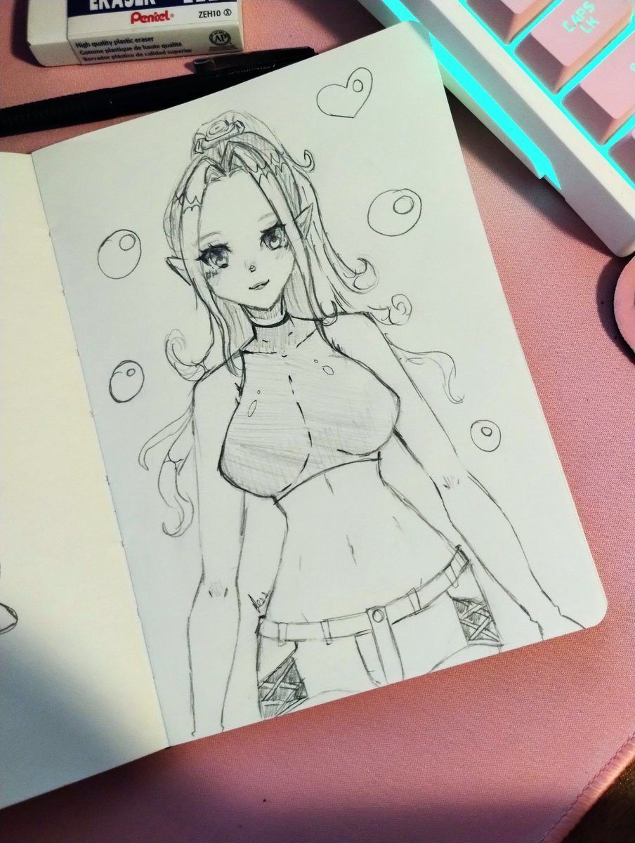 Jessupix's tweet photo. Doodled while my iPad was ded 🫧
#JessuDoodle https://t.co/VBvDVXr2Eo