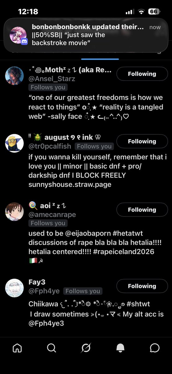 raivis of selfhatetwt ๐ tweet media