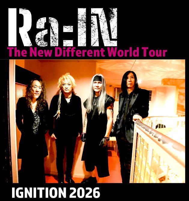 chickenTicket's tweet photo. 2026/07/24（金）

The New Different World Tour！ IGNITION 2026

出演: Ra:IN (PATA,michiaki,DIE,Ryu)

OPEN 18:30 / START 19:00
¥6,800

発売日　06/06（土） 13:00
イープラス
https://t.co/RmD6ChAcP6 https://t.co/hrvvCKtzUy