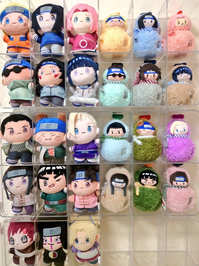 kashiwa_goods's tweet photo. NARUTOぬいｱｶﾁｬﾝすぎたので全員お迎えしました🍥
中国デザインめちゃくちゃ可愛いくて衣装も手裏剣ホルスターから額当てまでかなり細かく作られてます！！！
中忍試験編とサスケ奪回編衣装好きなので公式ありがとう😭😭😭 https://t.co/ludxUgzzkn