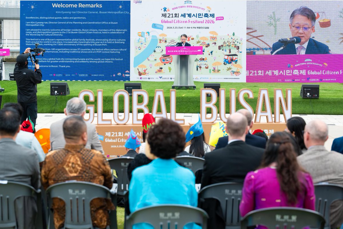 UNFPASeoul's tweet photo. Honoured to have been a part of the 2026 Busan Global Citizen Festival! Through an interactive booth, we engaged with citizens from all around the world, introducing UNFPA’s important mandate in #SRHR and #GBV. Thank you Busan Global City Foundation for this special opportunity! https://t.co/8MpLdHBhCh