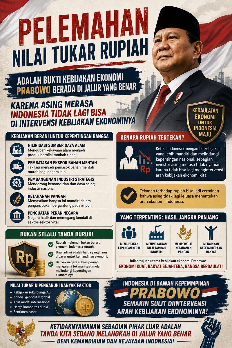DengRama's tweet photo. Langkah berani menuju masa depan. Fokus pada hilirisasi sumber daya alam  merupakan upaya nyata memperkuat kemandirian ekonomi kita demi  kesejahteraan seluruh rakyat. #EkonomiIndonesiaKuat https://t.co/GNrckAwPDE
