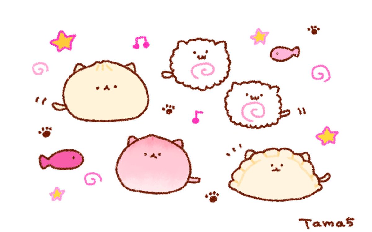 tamagom5m5's tweet photo. 🐱🥟🍥⋆* https://t.co/gGMfabFhHS