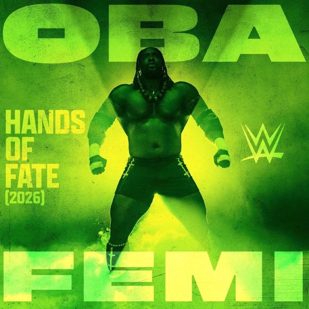 RealSeanSmart's tweet photo. WWE: Hands of Fate (2026) [Oba Femi]
is Available Now on All Major Music Streaming Platforms and Available for Purchase   

#ObaFemi #HandsofFate #WWEMusic #WWEThemes @Obaofwwe  @WWEMusic https://t.co/GW31CgQ2Vc