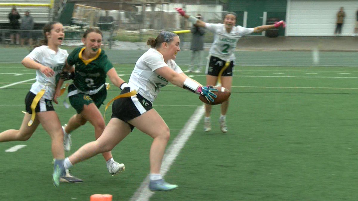 KTTCTV's tweet photo. La Crescent-Hokah flag football is headed back to TCO Stadium🏈

The Lancers won their 2nd straight district title on Sunday, advancing to the state tournament. Watch highlights from five different area schools, and hear from the Lancers after their win: https://t.co/eJSeBzKGjU https://t.co/3BtHCghbyH