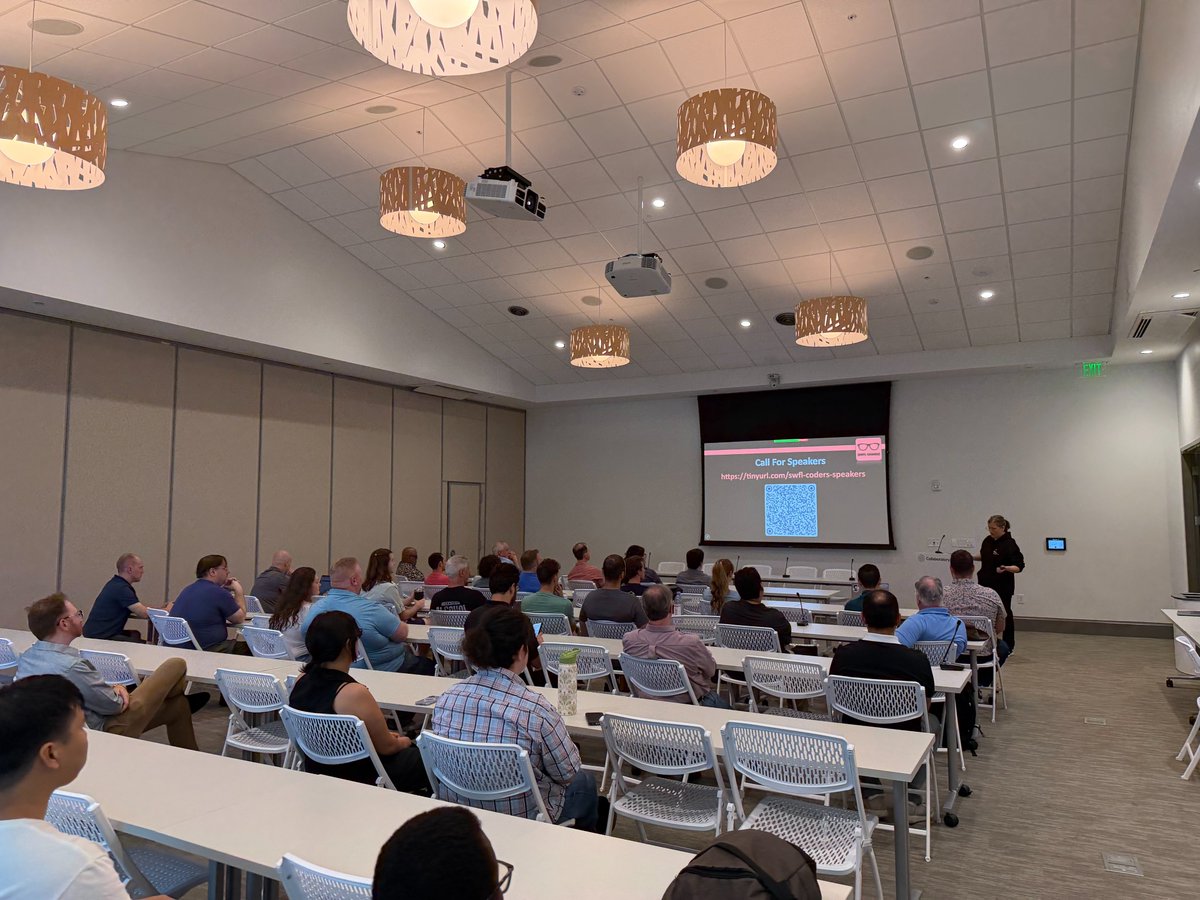 SWFLCoders's tweet photo. Thanks to everyone who joined us. The group just turned 9 years old, and this was our first panel discussion. 
It felt special sharing that moment with you all, and we’re grateful for such an incredible group of panelists.

Thank you to Aimée, Dan, Jason, Brian, and Alecsandr! ✨ https://t.co/ckJR8KQlgO