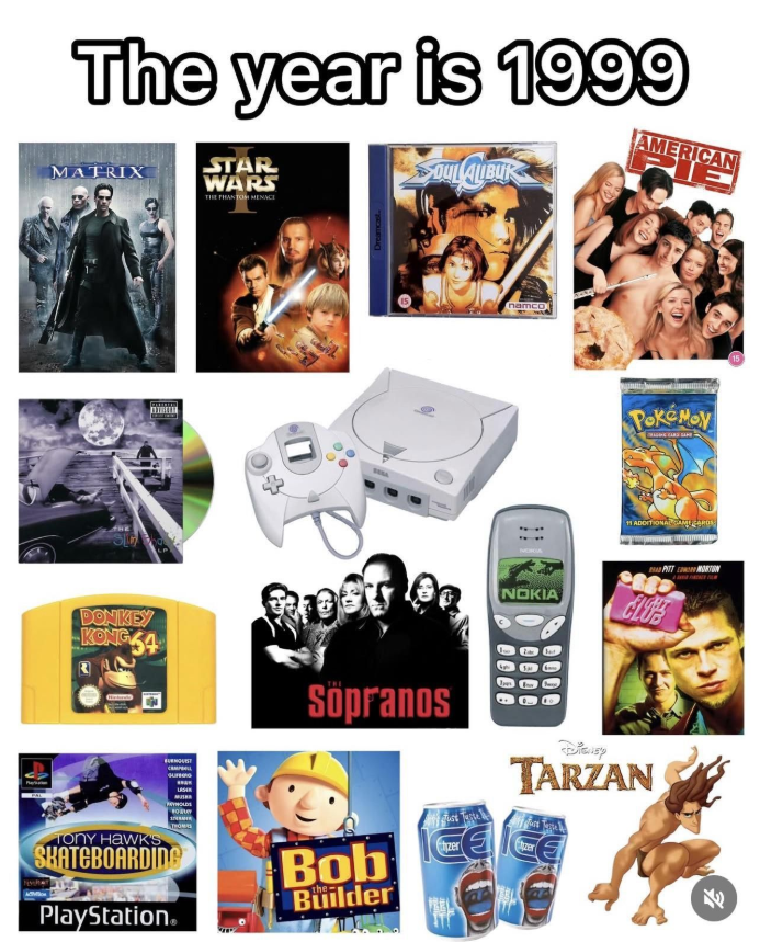 brockpierson's tweet photo. 1999 was a great year. https://t.co/Gd39ly8fiq