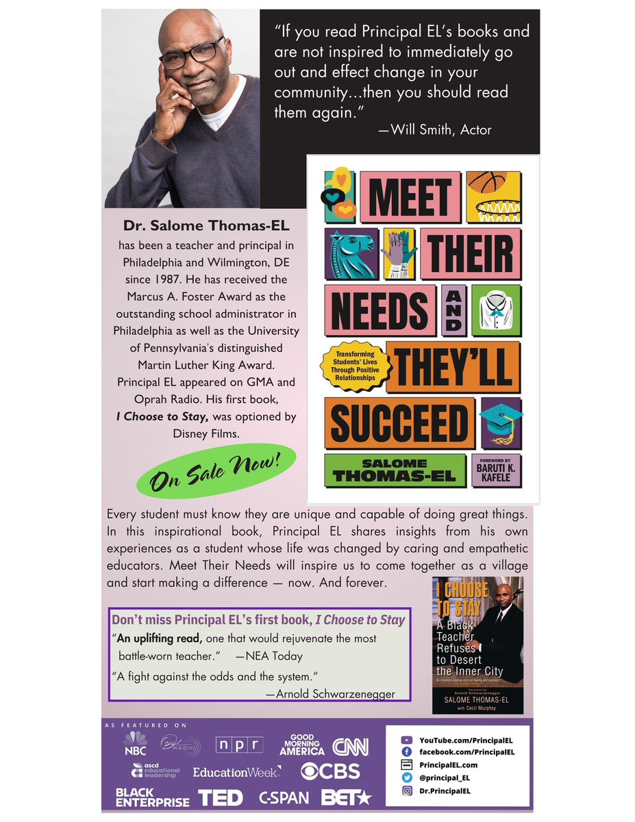 Principal_EL's tweet photo. @Fields722 @PrincipalKafele Thanks! Got the message! Appreciate you! Sent you some info on my new book! Principal Kafele wrote the foreword! https://t.co/uzZ0o2Gv5Y