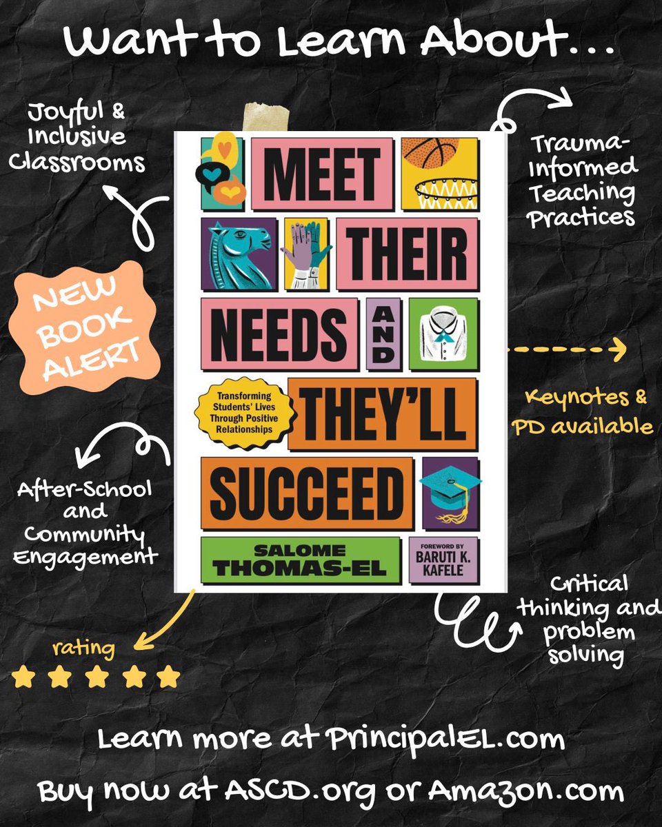 Principal_EL's tweet photo. @Fields722 @PrincipalKafele Thanks! Got the message! Appreciate you! Sent you some info on my new book! Principal Kafele wrote the foreword! https://t.co/uzZ0o2Gv5Y