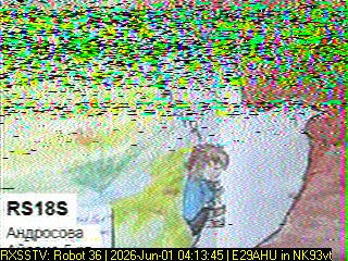 chokelive's tweet photo. SAKHACUBE-CHOLBON (RS18S) SSTV 
over Thailand NK93vt https://t.co/IFUiEo2Z1q